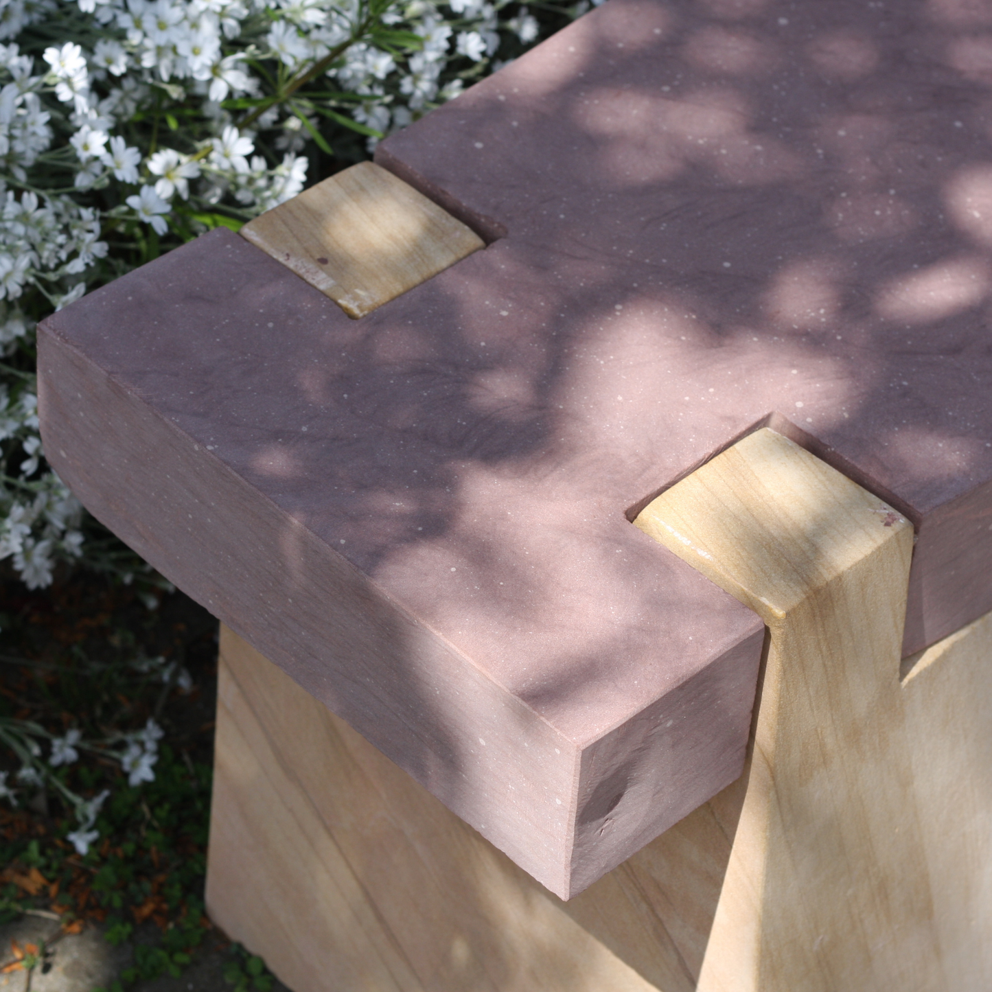 TeakwoodandSandstoneBench5067 3