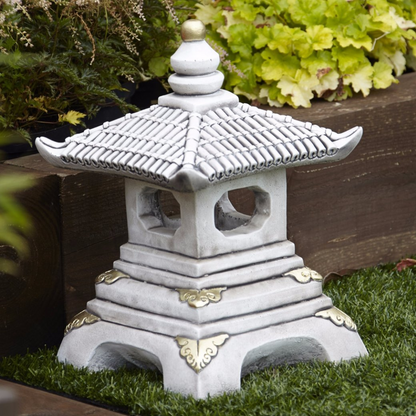 One Tier Pagoda Oriental Garden Ornament