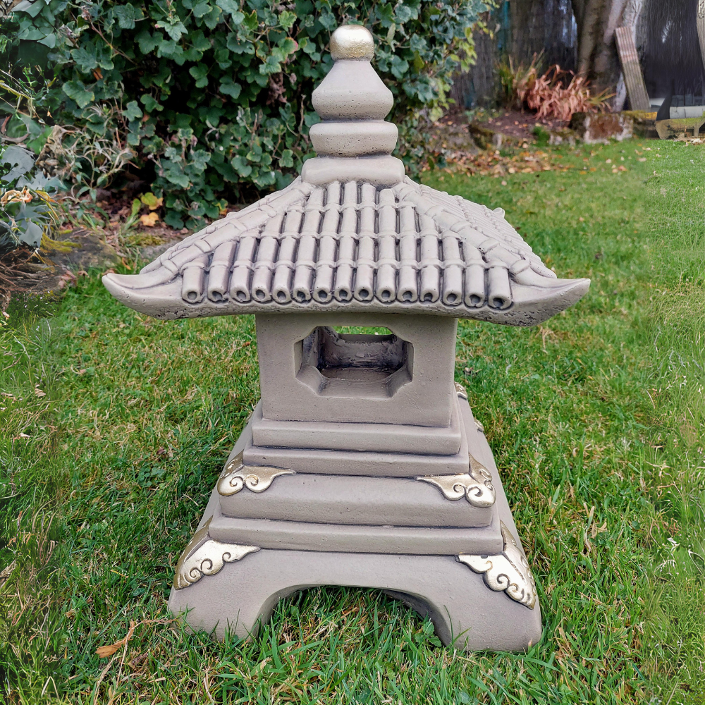 One Tier Pagoda Oriental Garden Ornament