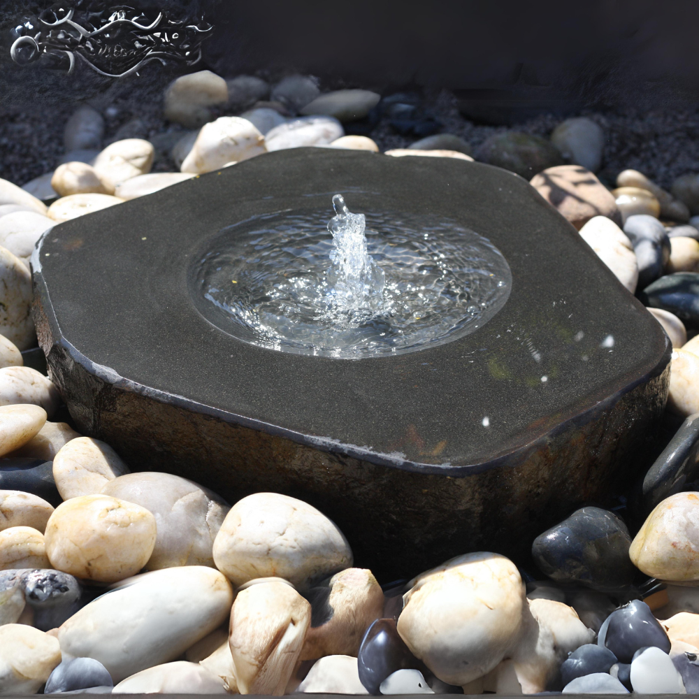 Water Rounded Basalt Babbling Basalt Water Feature – Regal Gardens