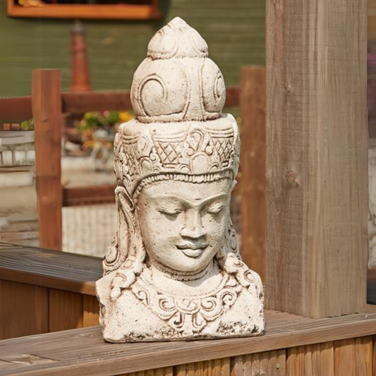 Balinese Head Garden Ornament