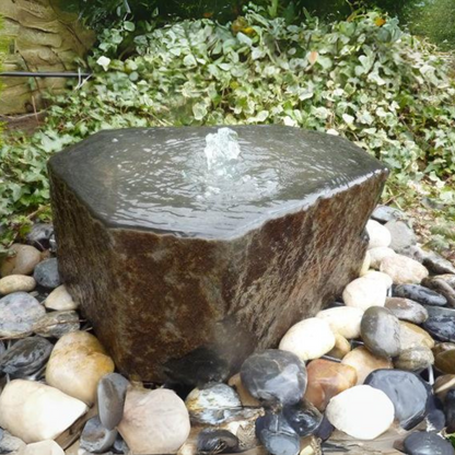 Basalt Babbling Column Water Feature