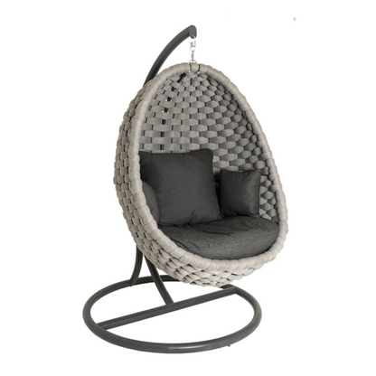 Cordial Luxe Grey Lucy Chair with Cantilever Frame