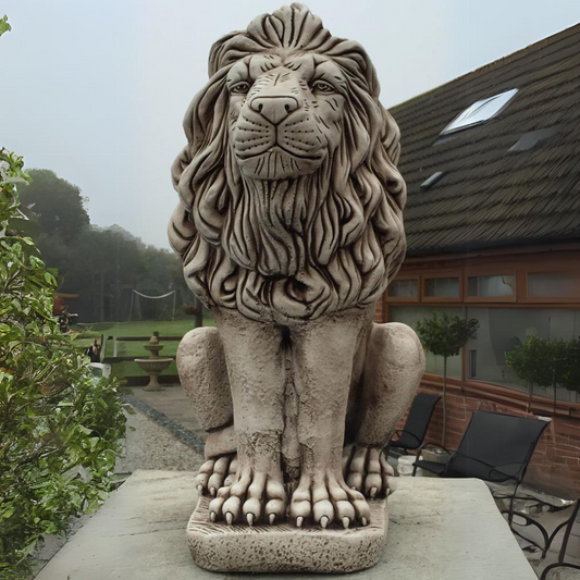 Downtown Lion Stone Ornament