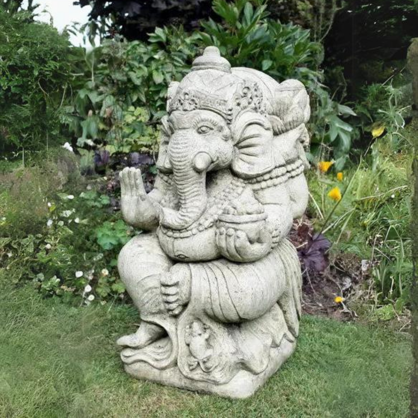 Ganesh Oriental Stone Garden Ornament