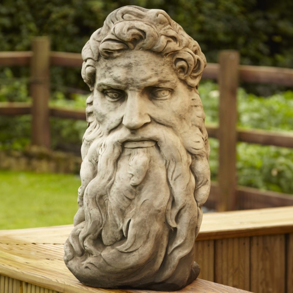 Gods Head Garden Ornament Sculpture