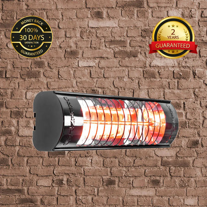 EvergreenPRO Golden Infrared 40cm Outdoor Patio Heater Without Remote Control