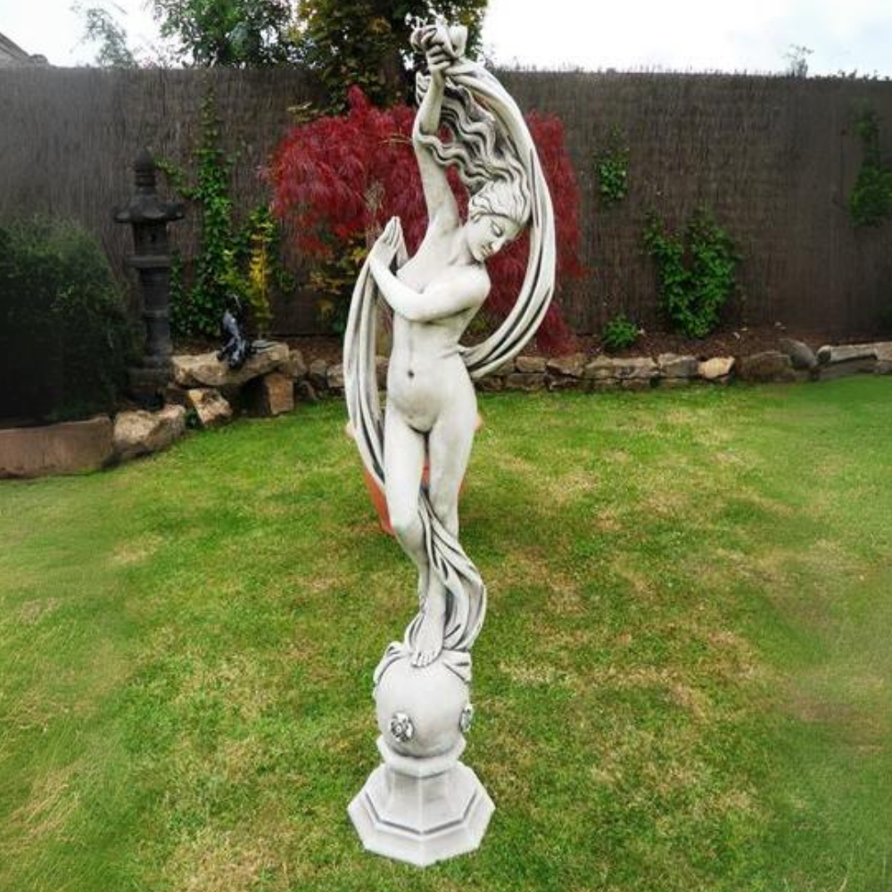 Italian Dancer Statue Stone Garden Ornament Decoration