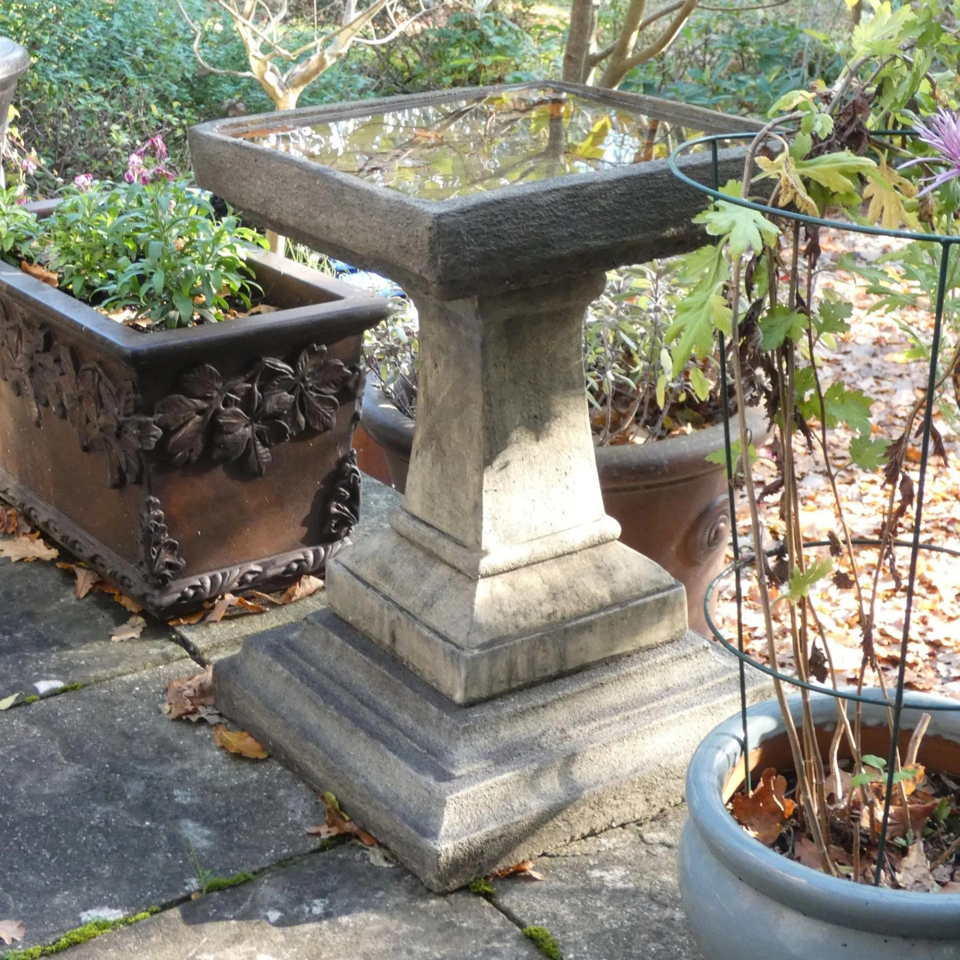 Keymer Stone Birdbath