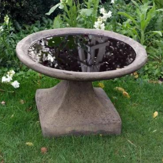 Low Birdbath Stone