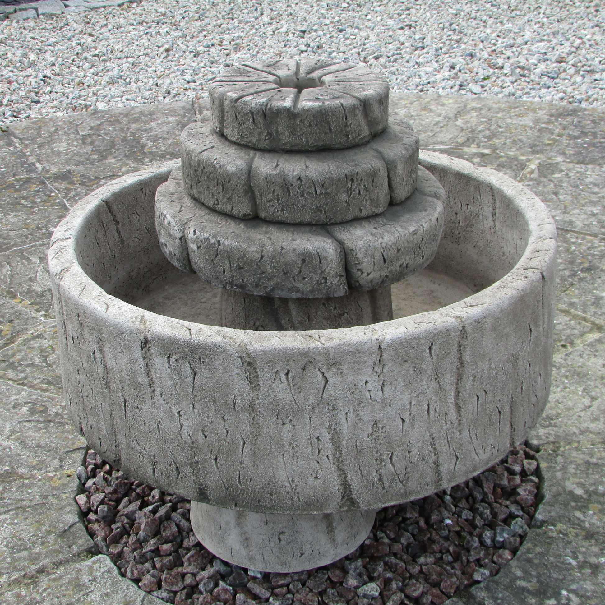 Mill Wheel Millstone Water Feature