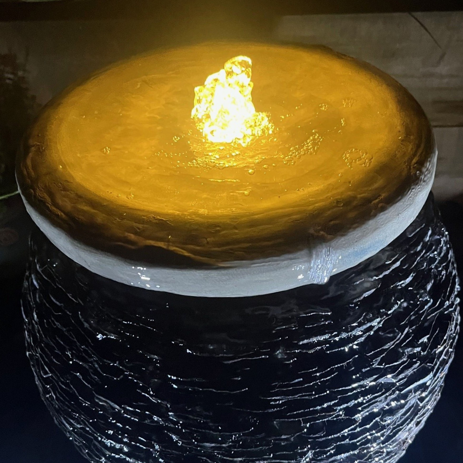 Natural Slate Urn Garden Water Feature