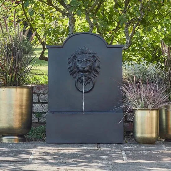 Outdoor Luxury Lion Water Feature