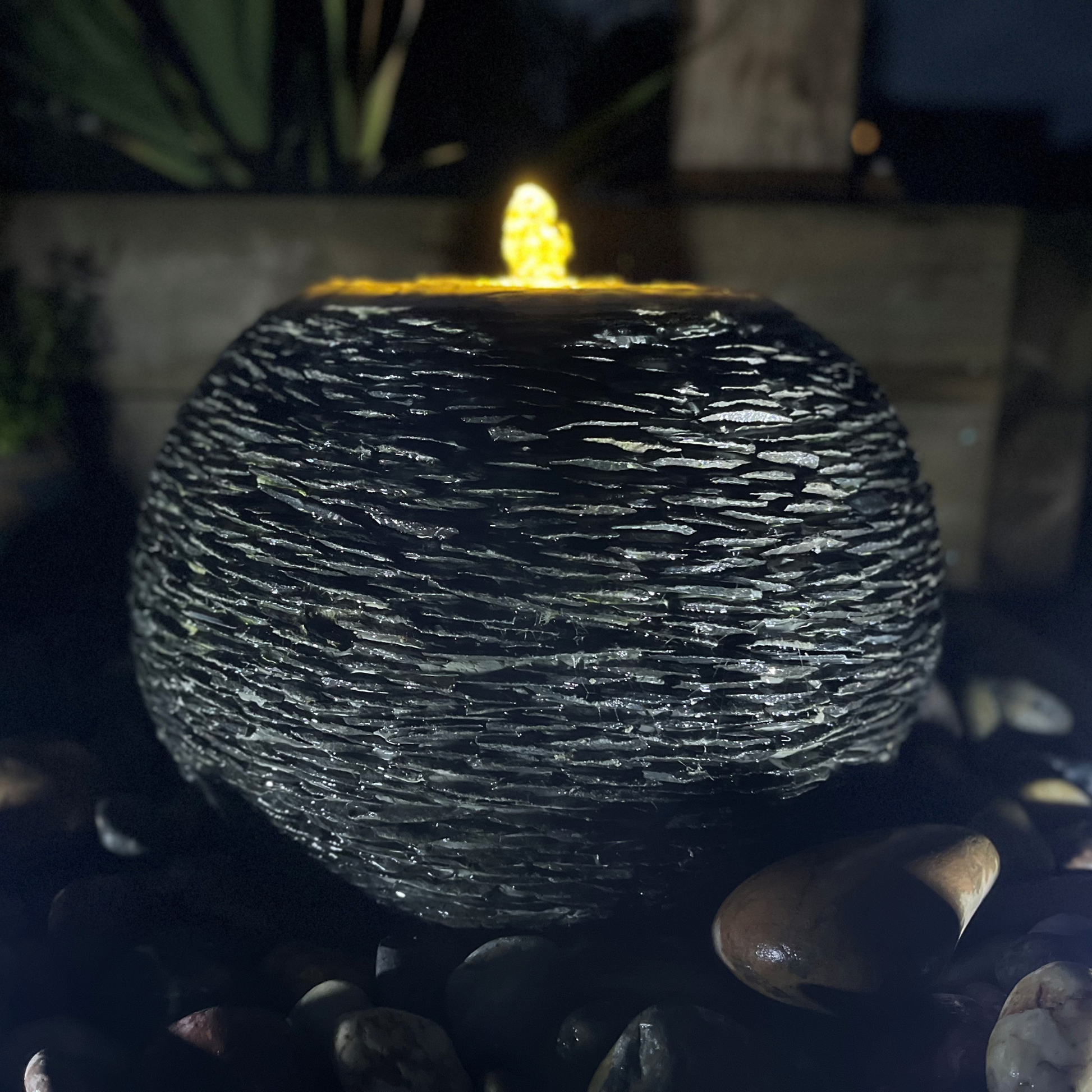 Slate Arius Garden Water Feature