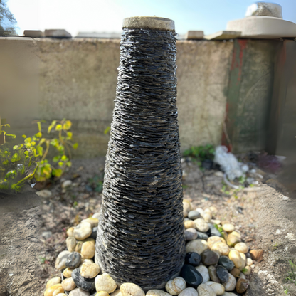 Slate Cone Garden Water Feature