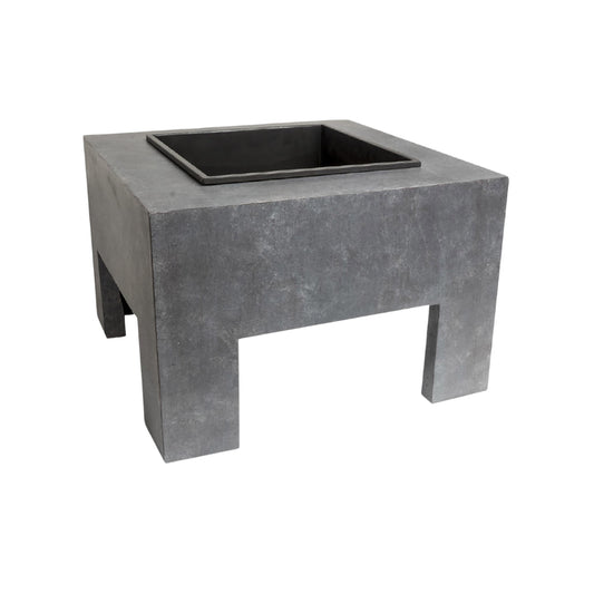 Square Fire Pit & Square Console