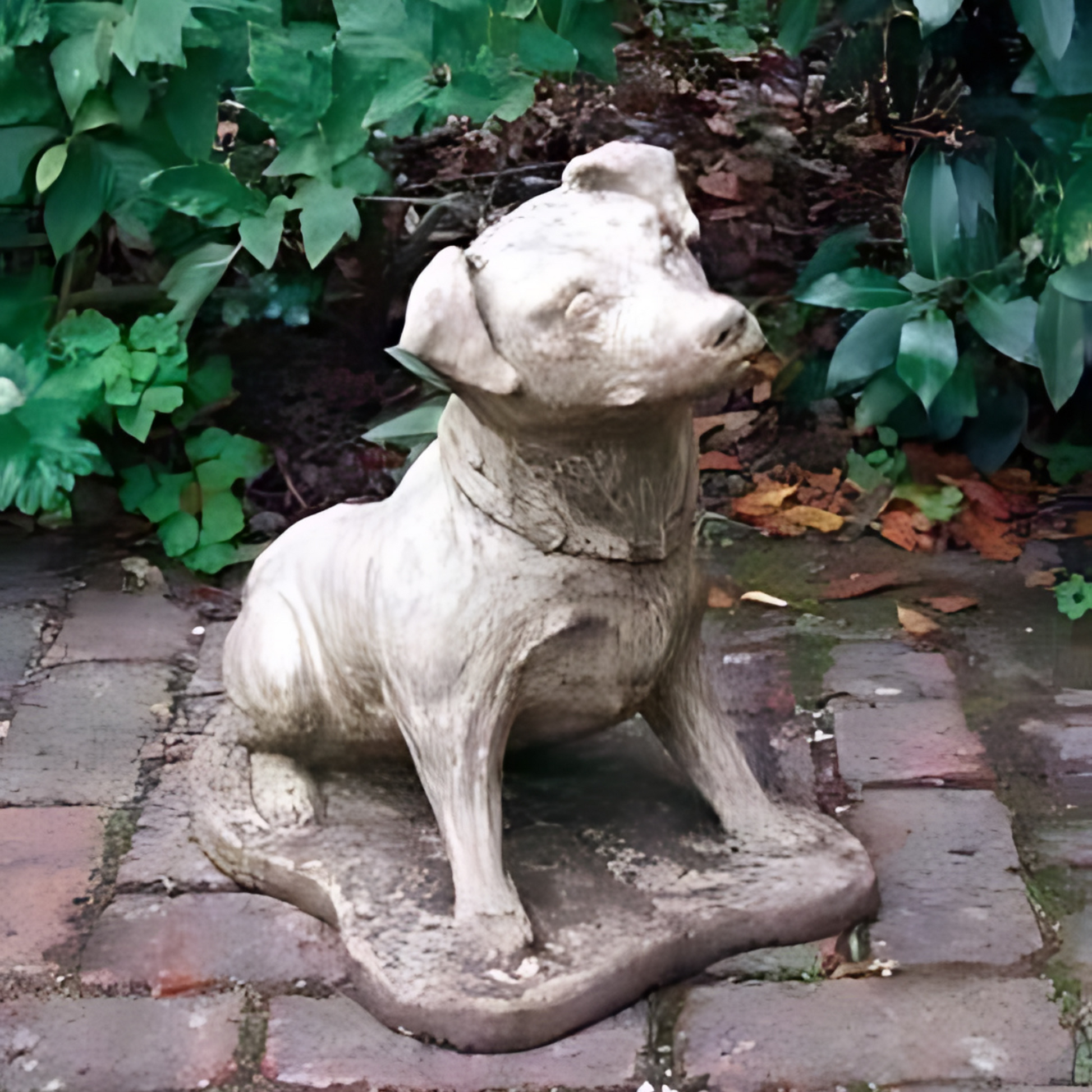 Terrier Dog Stone Garden Ornament