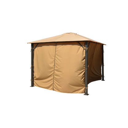 Eden 3m x 3m Gazebo with Curtains