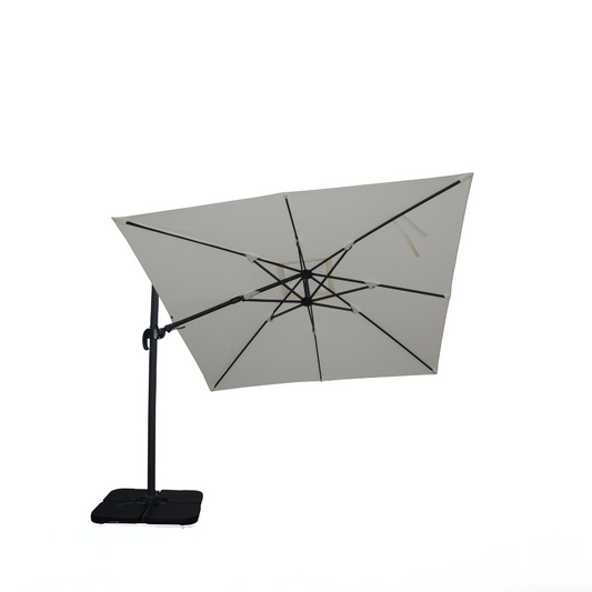 Premium 3m x 3m Aluminium Cantilever Parasol