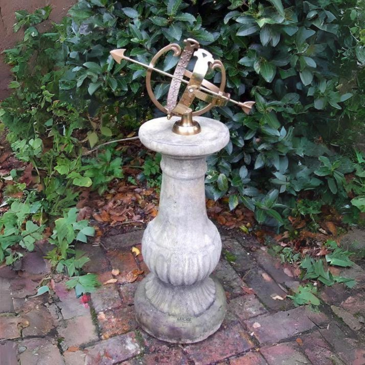 Victorian Stone & Brass Armillary