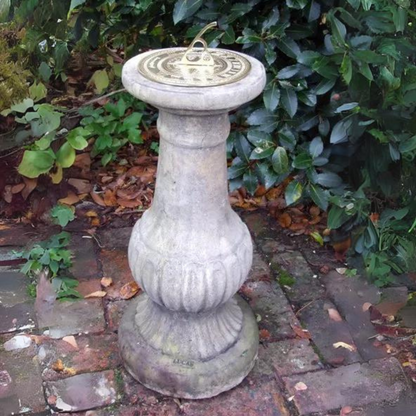 Victorian Stone & Brass Sundial